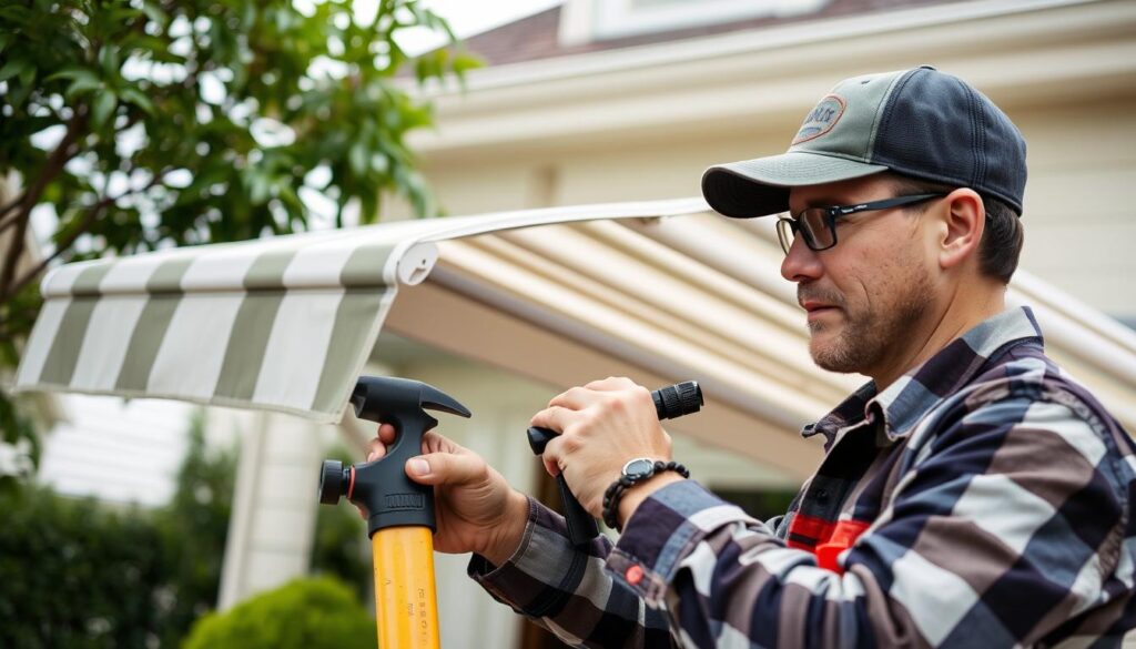 Types of awnings available in London