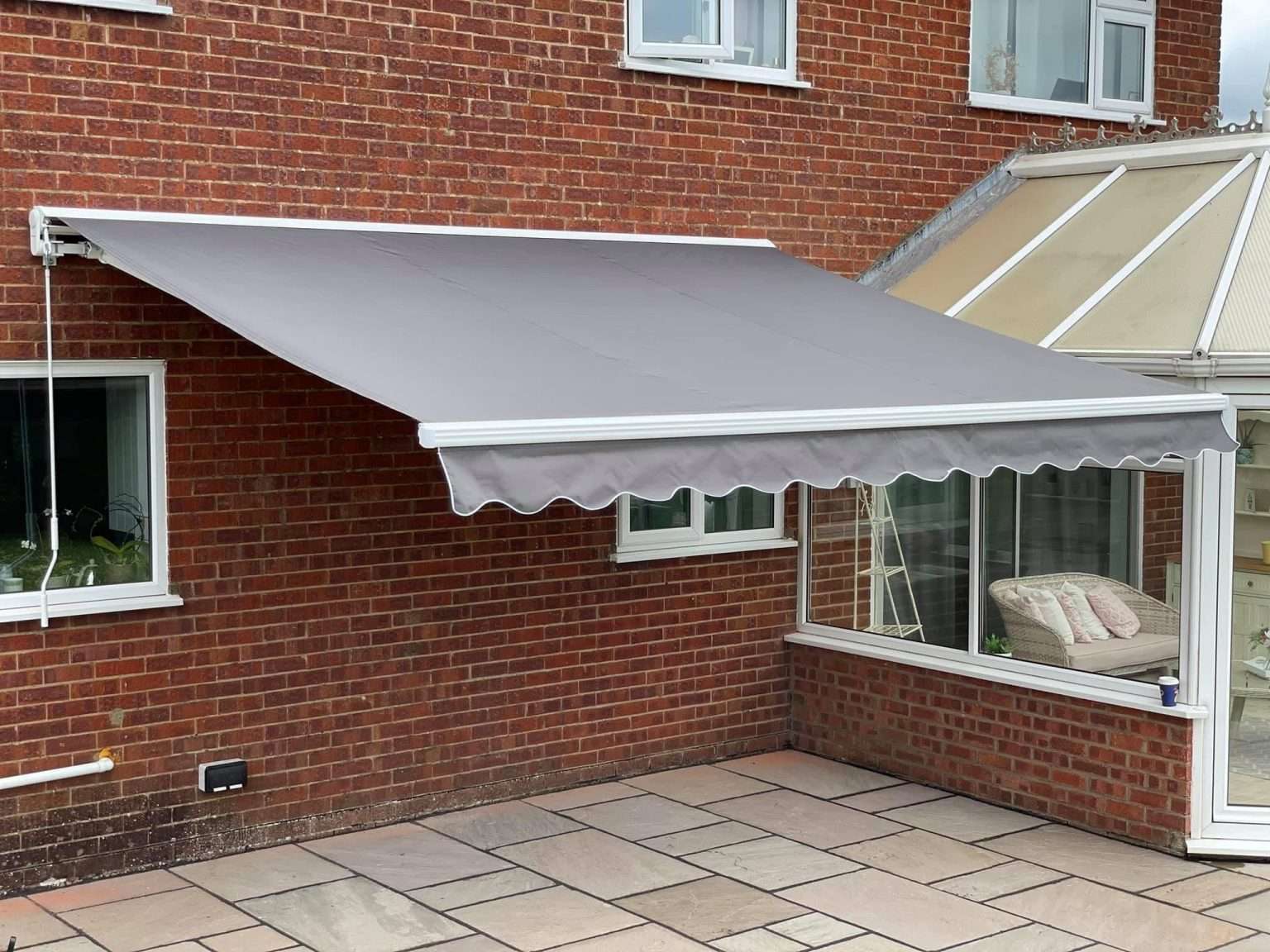 Commercial awning in London